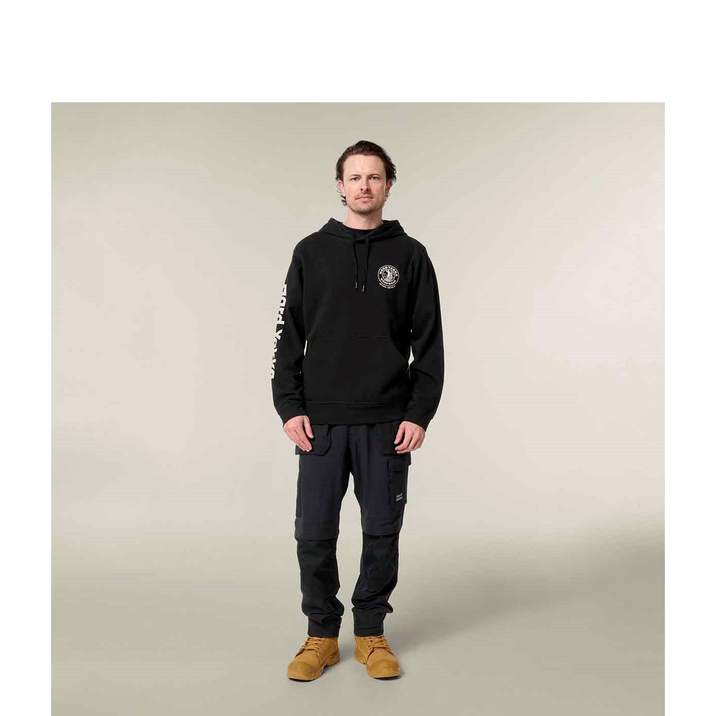 Hard Yakka Heritage Hoodie  Black