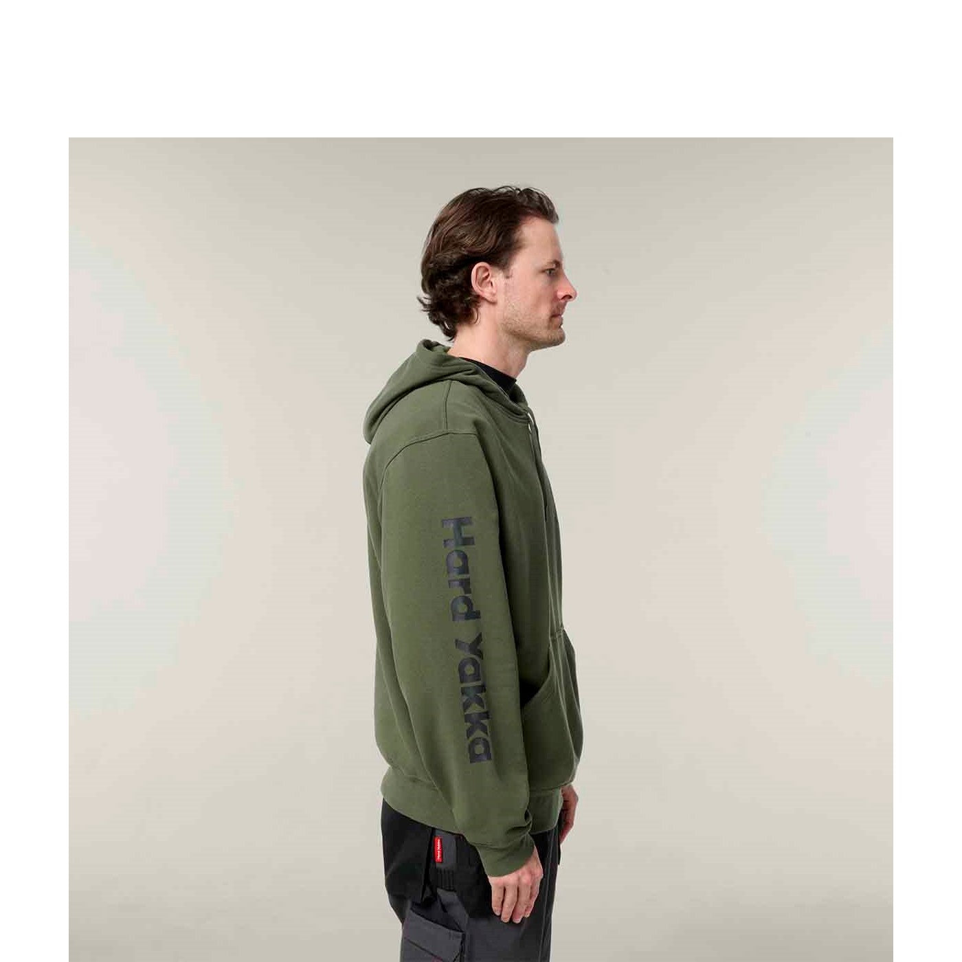 Hard Yakka Heritage Hoodie  Military Green