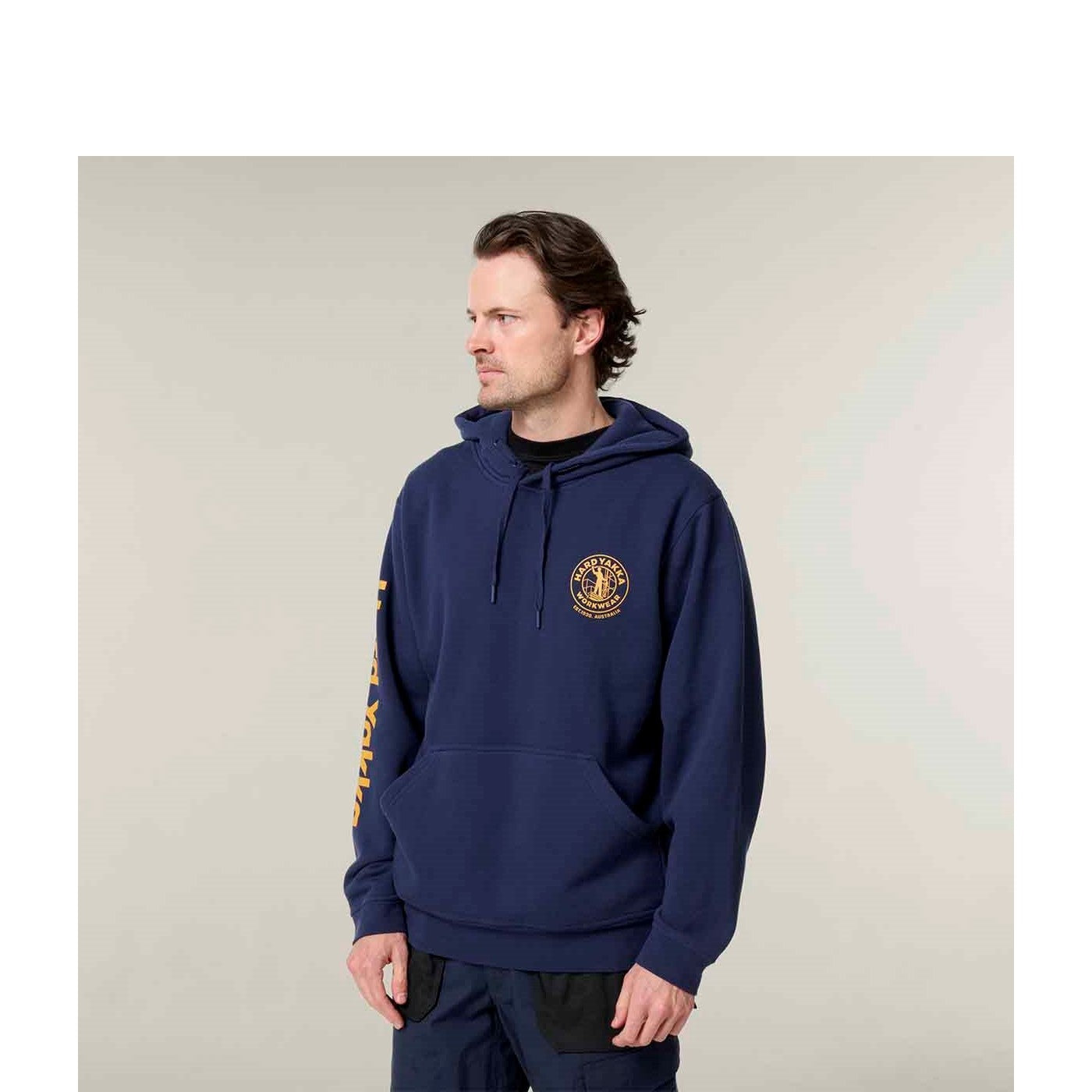 Hard Yakka Heritage Hoodie  Navy