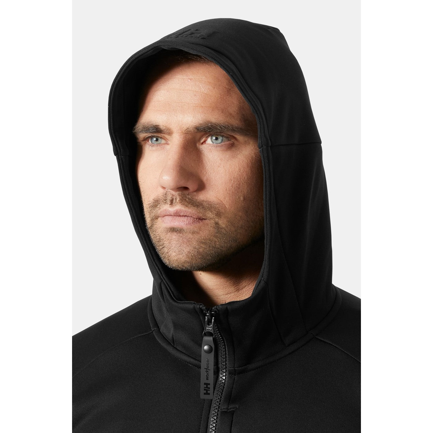 Helly Hansen Workwear Tech Hooded Midlayer  Black