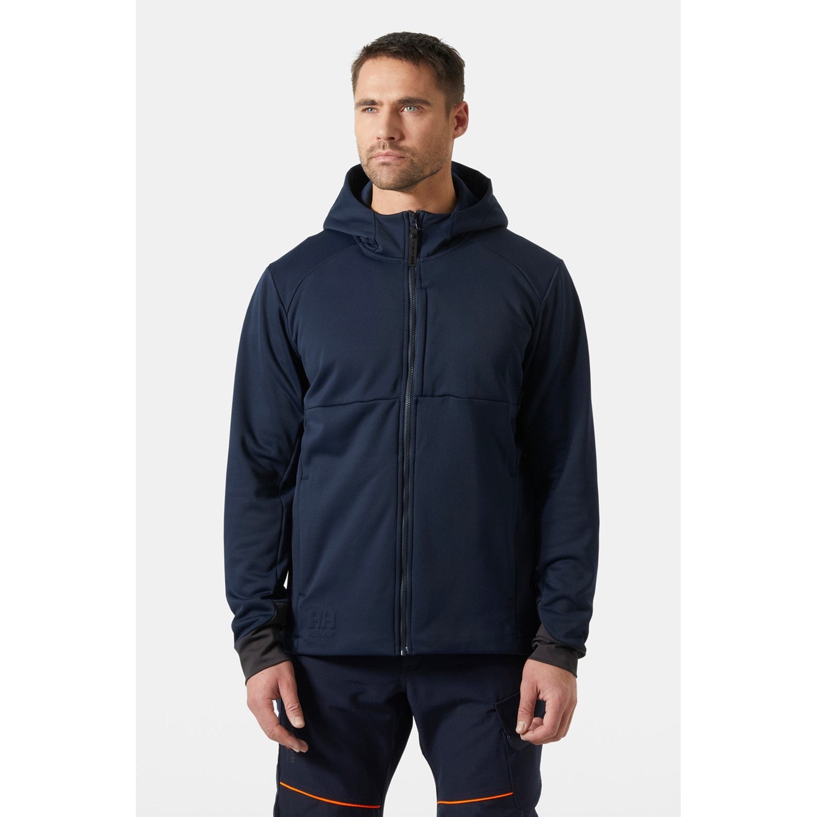 Helly Hansen Workwear Tech Hooded Midlayer  Navy