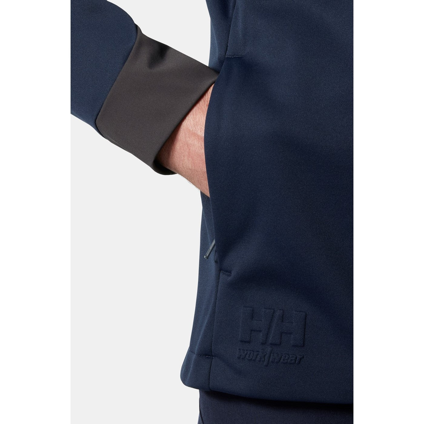 Helly Hansen Workwear Tech Hooded Midlayer  Navy