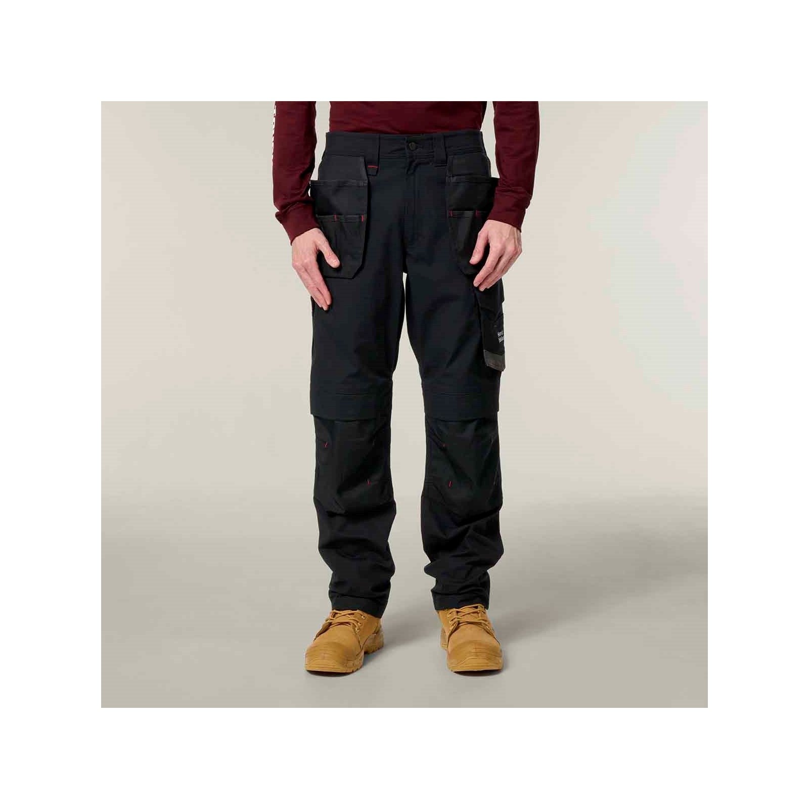 Hard Yakka Raptor Active Holster Pocket Pants  Black