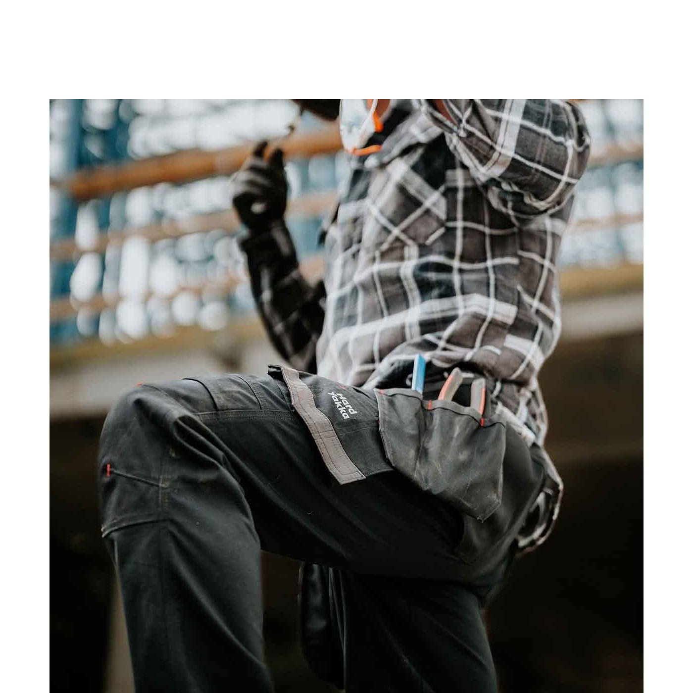 Hard Yakka Raptor Active Holster Pocket Pants  Black