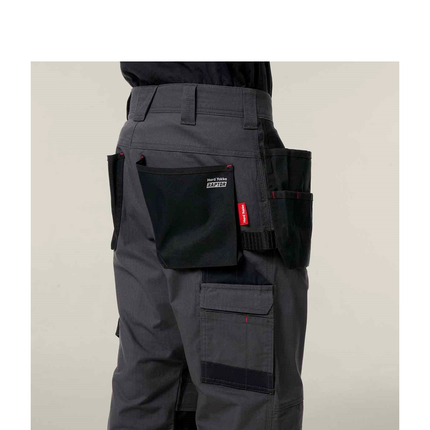 Hard Yakka Raptor Active Holster Pocket Pants  Graphite