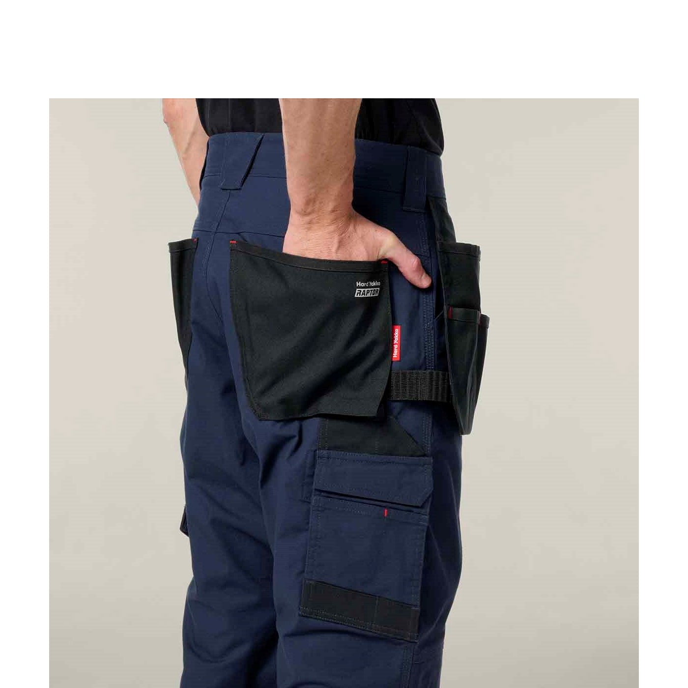 Hard Yakka Raptor Active Holster Pocket Pants  Dark Navy