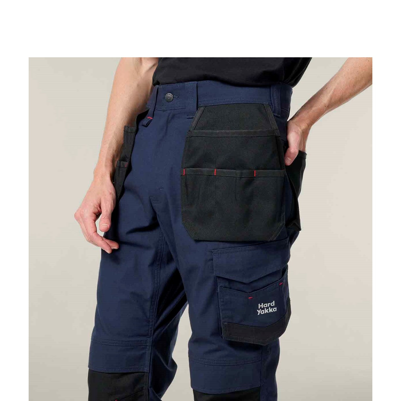 Hard Yakka Raptor Active Holster Pocket Pants  Dark Navy