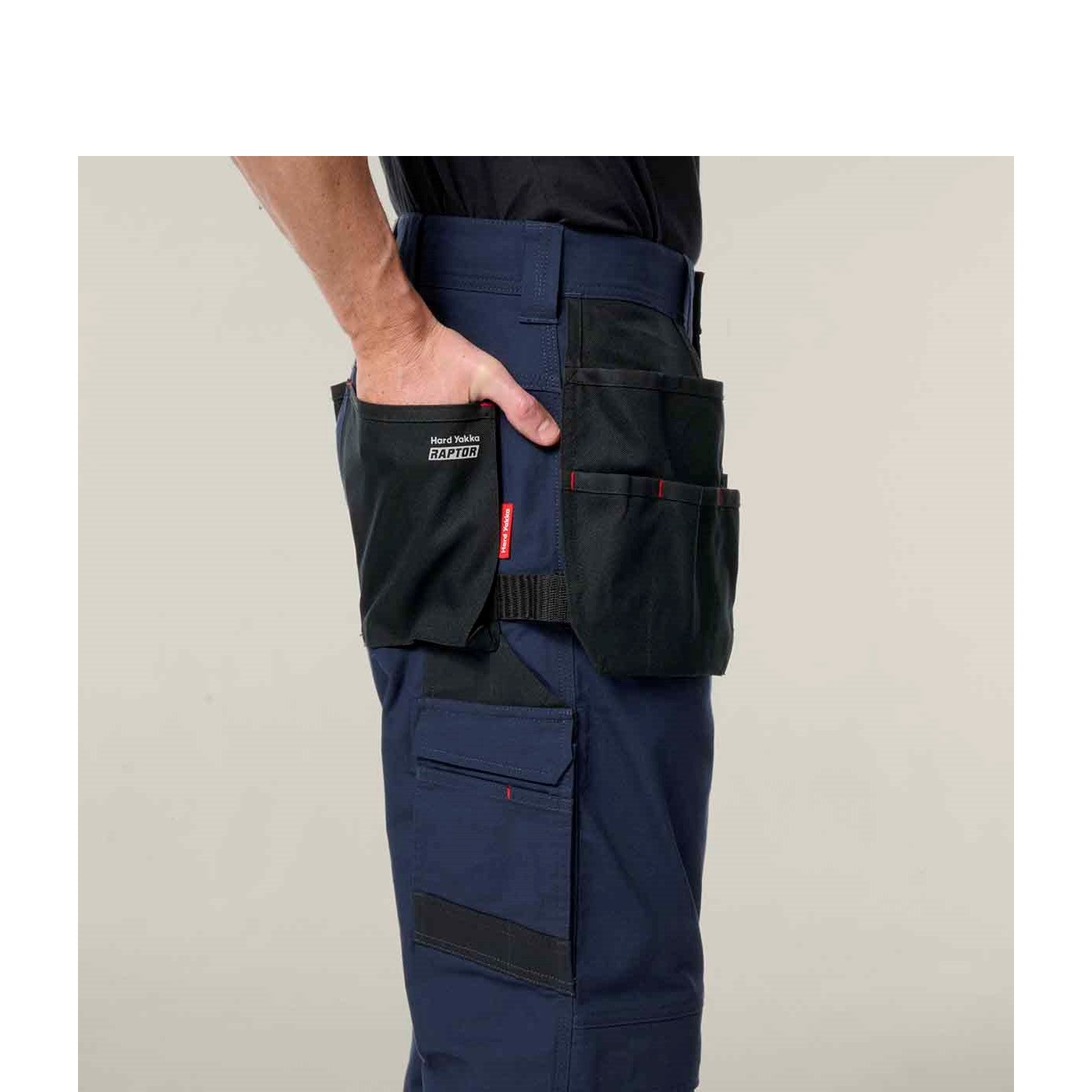 Hard Yakka Raptor Active Holster Pocket Pants  Dark Navy