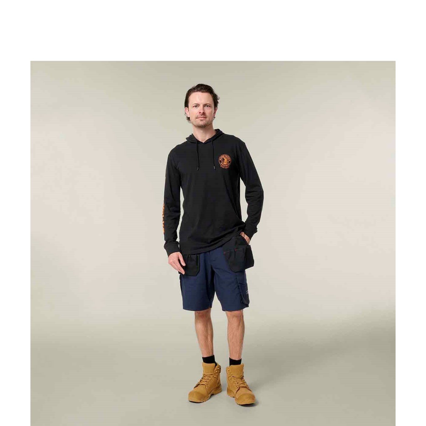 Hard Yakka Raptor Active Holster Pocket Shorts  Dark Navy