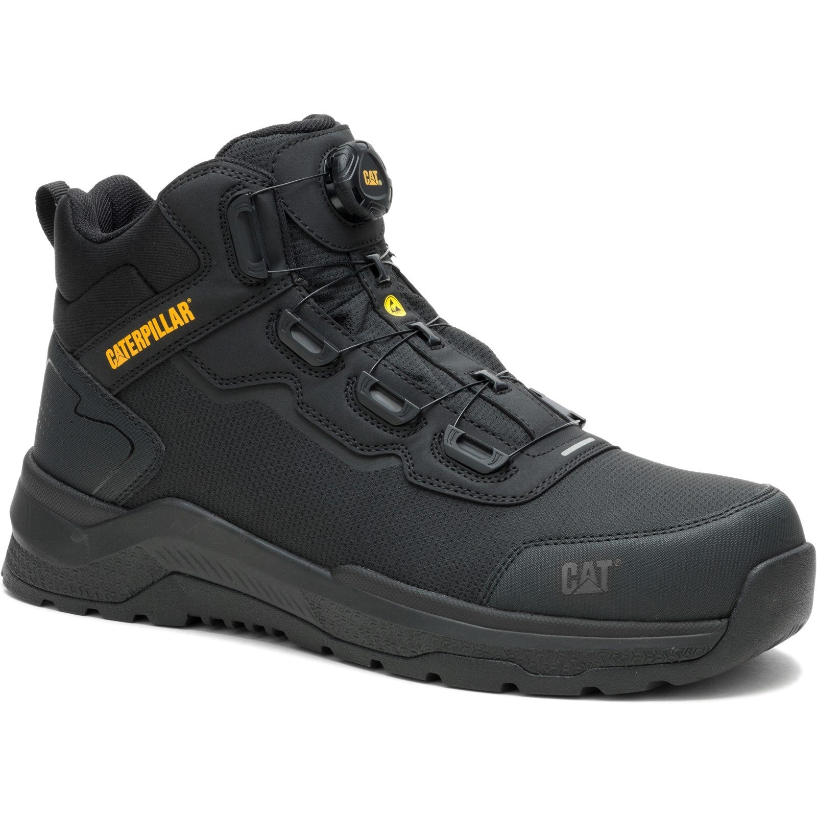 Caterpillar Inductor Tech Mid Boot  Black