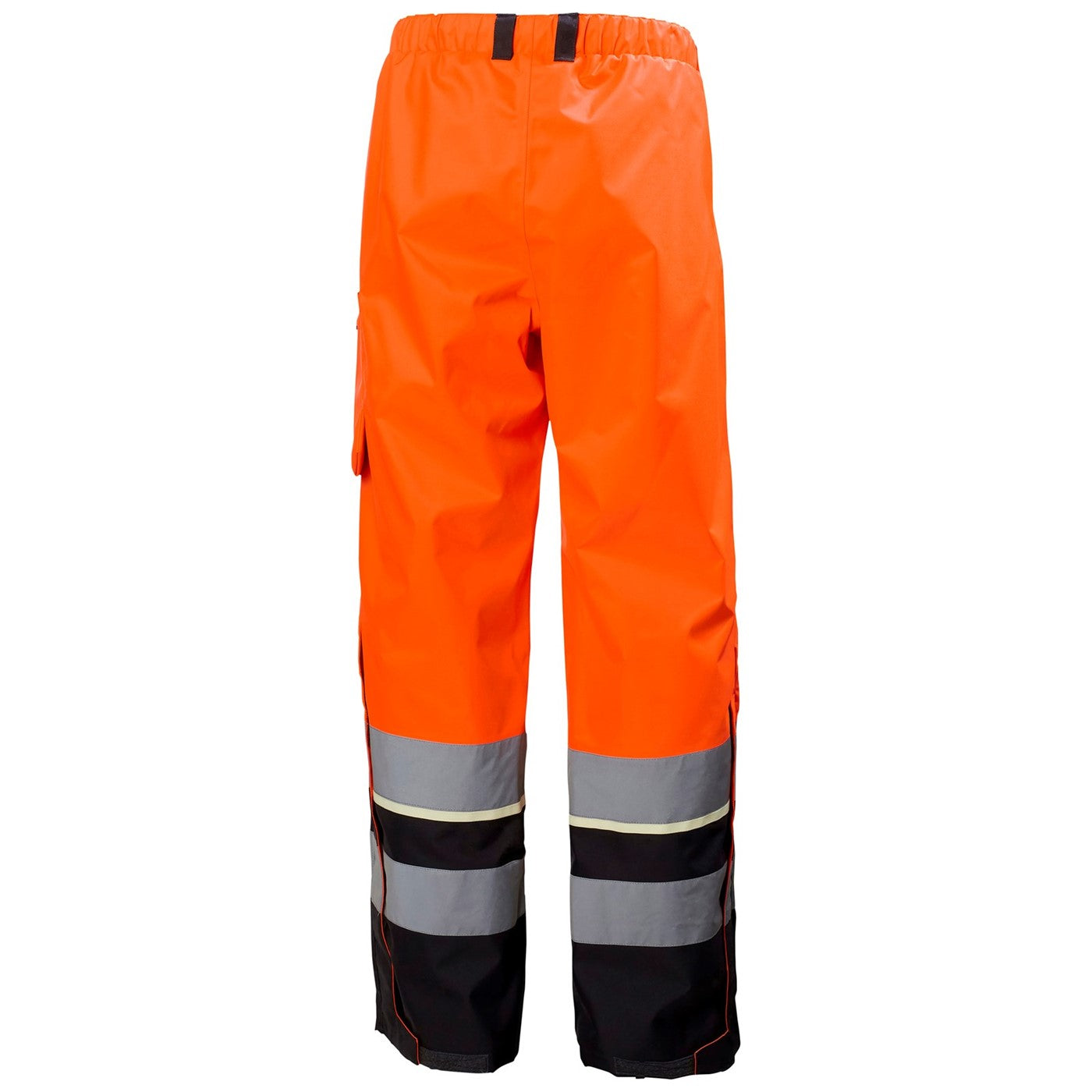 Helly Hansen Workwear UC-ME Hi Vis Shell Trousers  Orange/Ebony