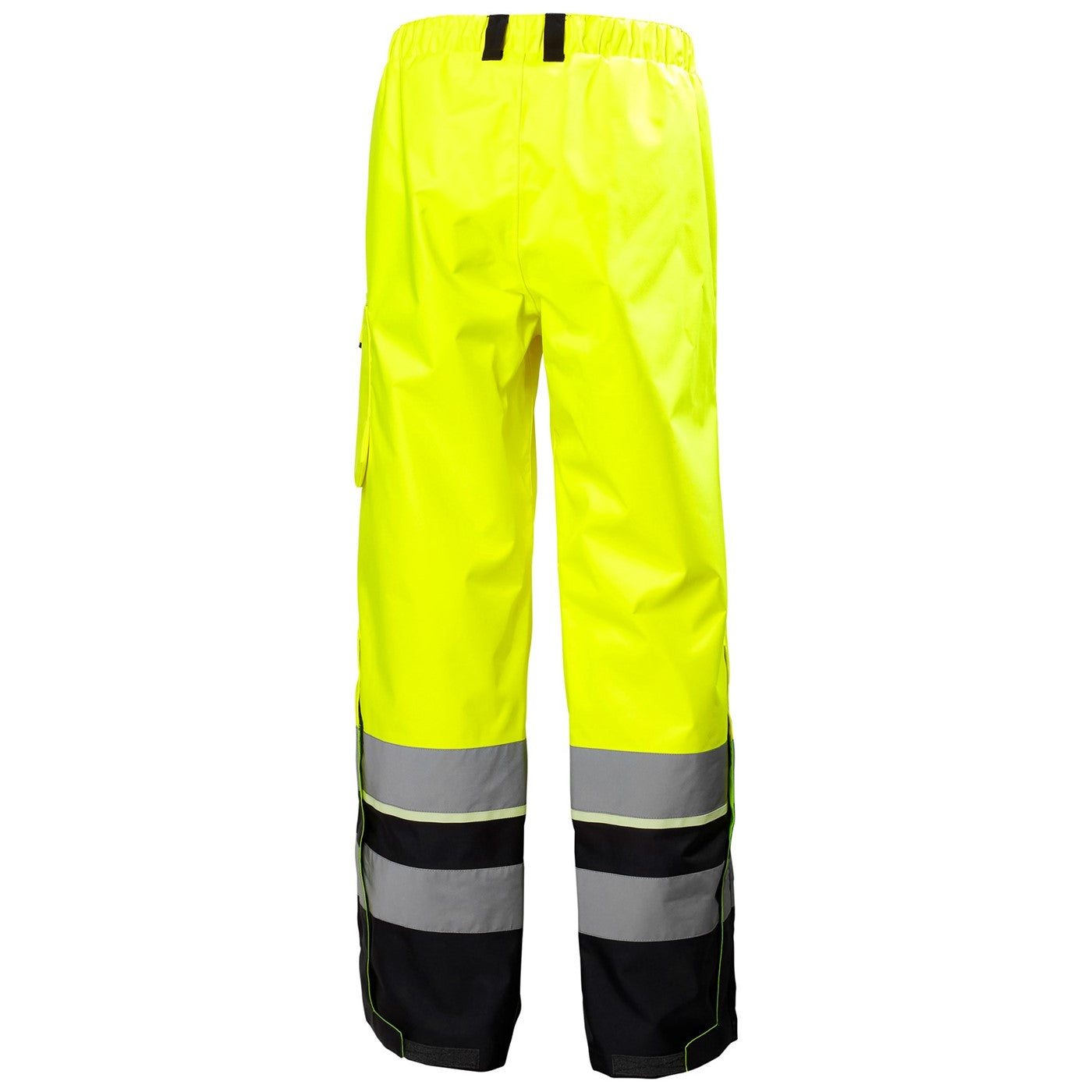 Helly Hansen Workwear UC-ME Hi Vis Shell Trousers  Yellow/Ebony