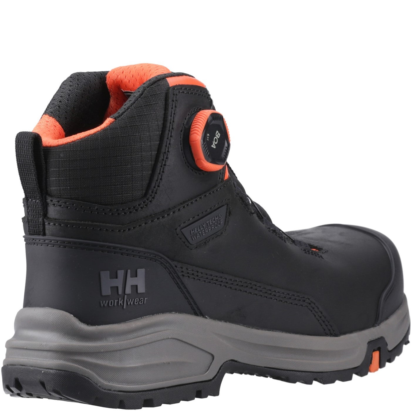 Helly Hansen Workwear Manchester Mid BOA Boots S7L Black/Grey