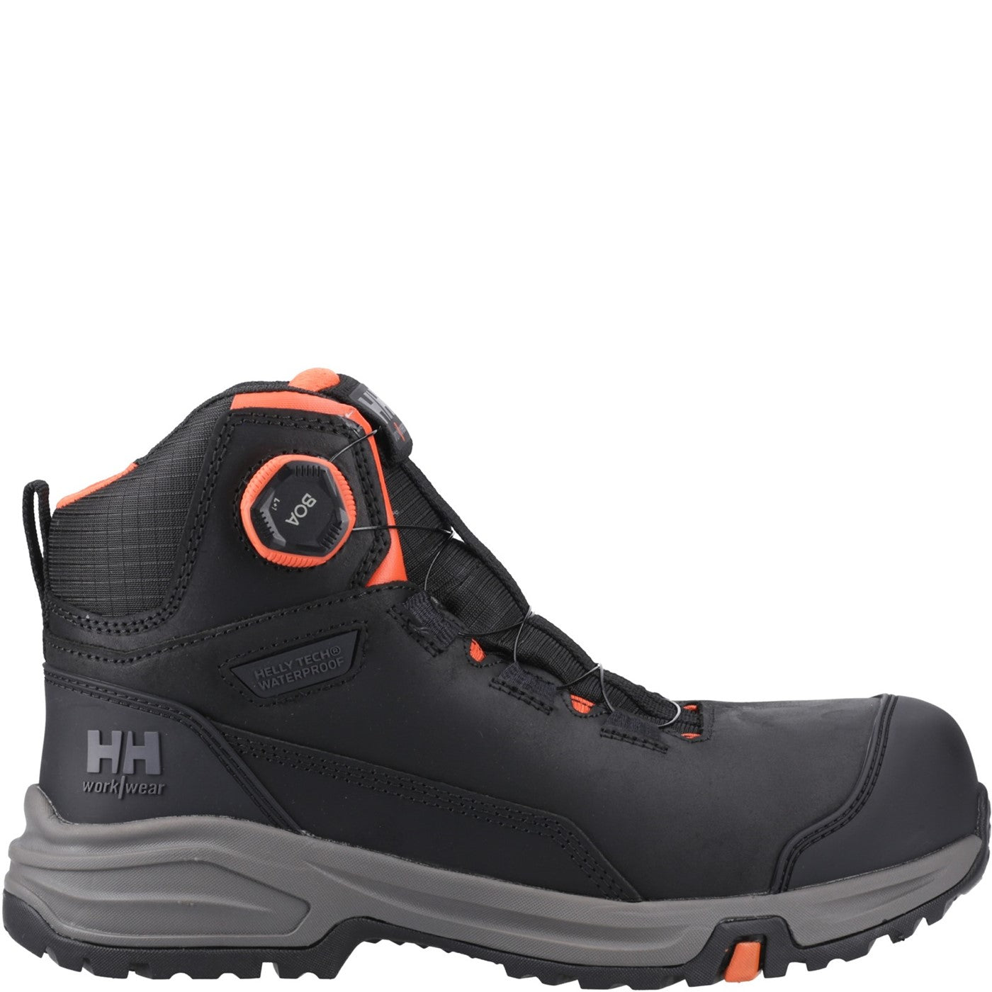 Helly Hansen Workwear Manchester Mid BOA Boots S7L Black/Grey