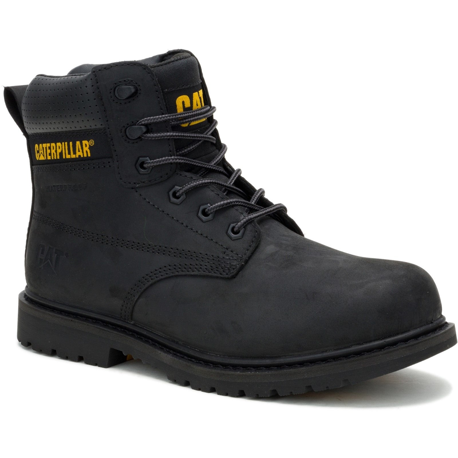Caterpillar Silva Lace up Occupational Work Boot  Black