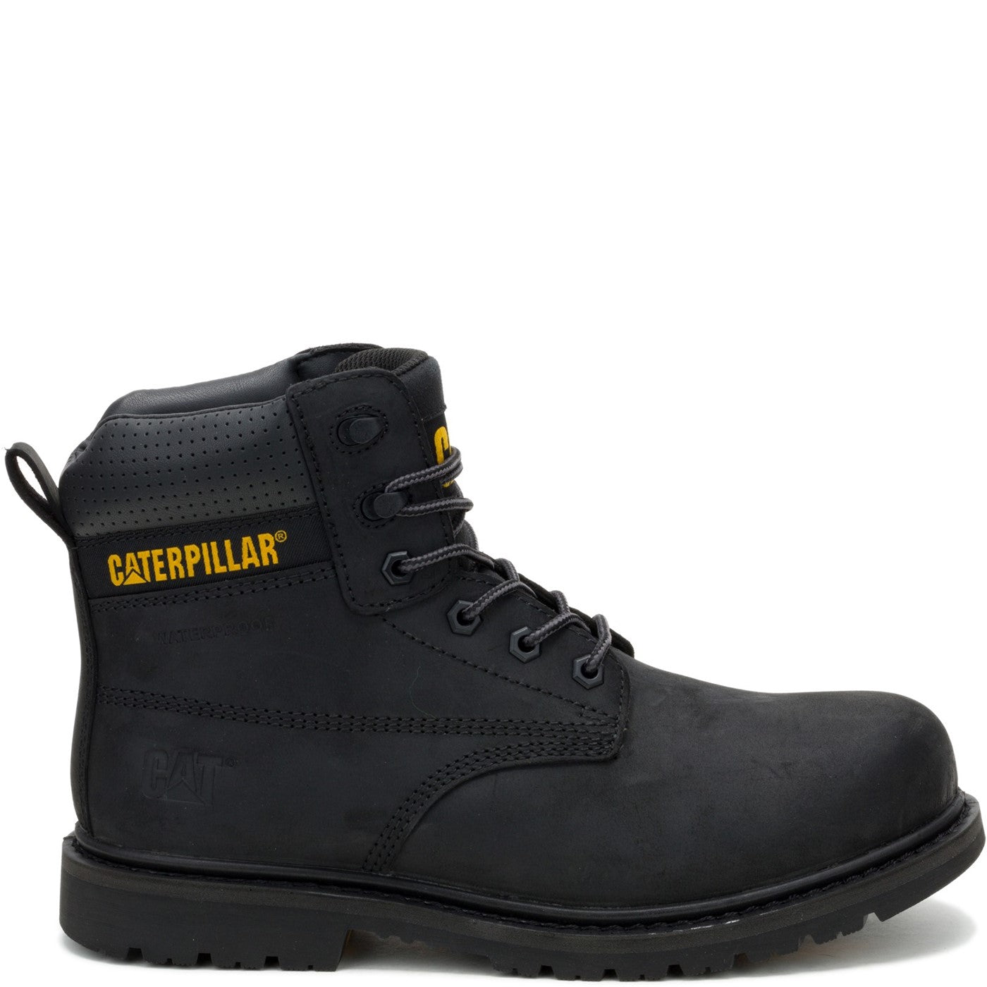 Caterpillar Silva Lace up Occupational Work Boot  Black
