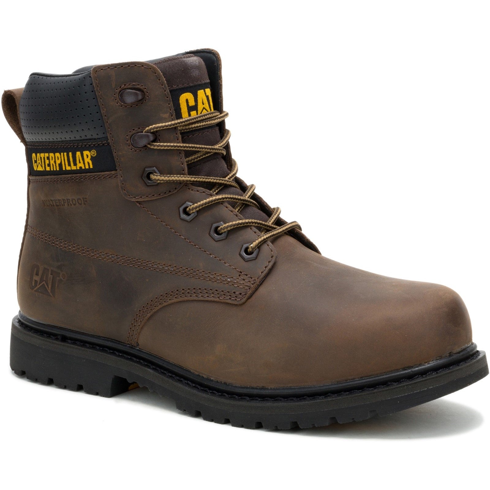 Caterpillar Silva Lace up Occupational Work Boot  Brown