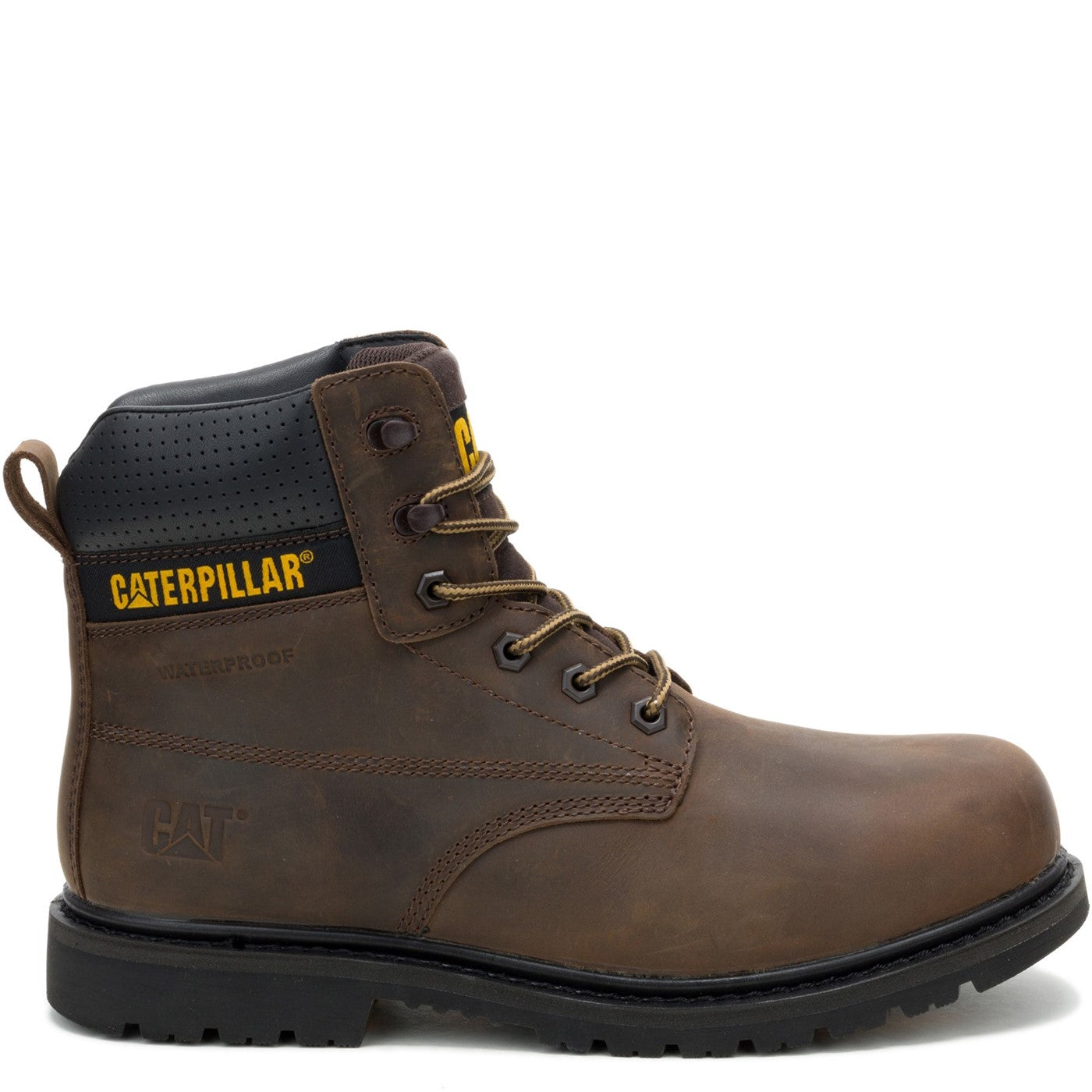 Caterpillar Silva Lace up Occupational Work Boot  Brown