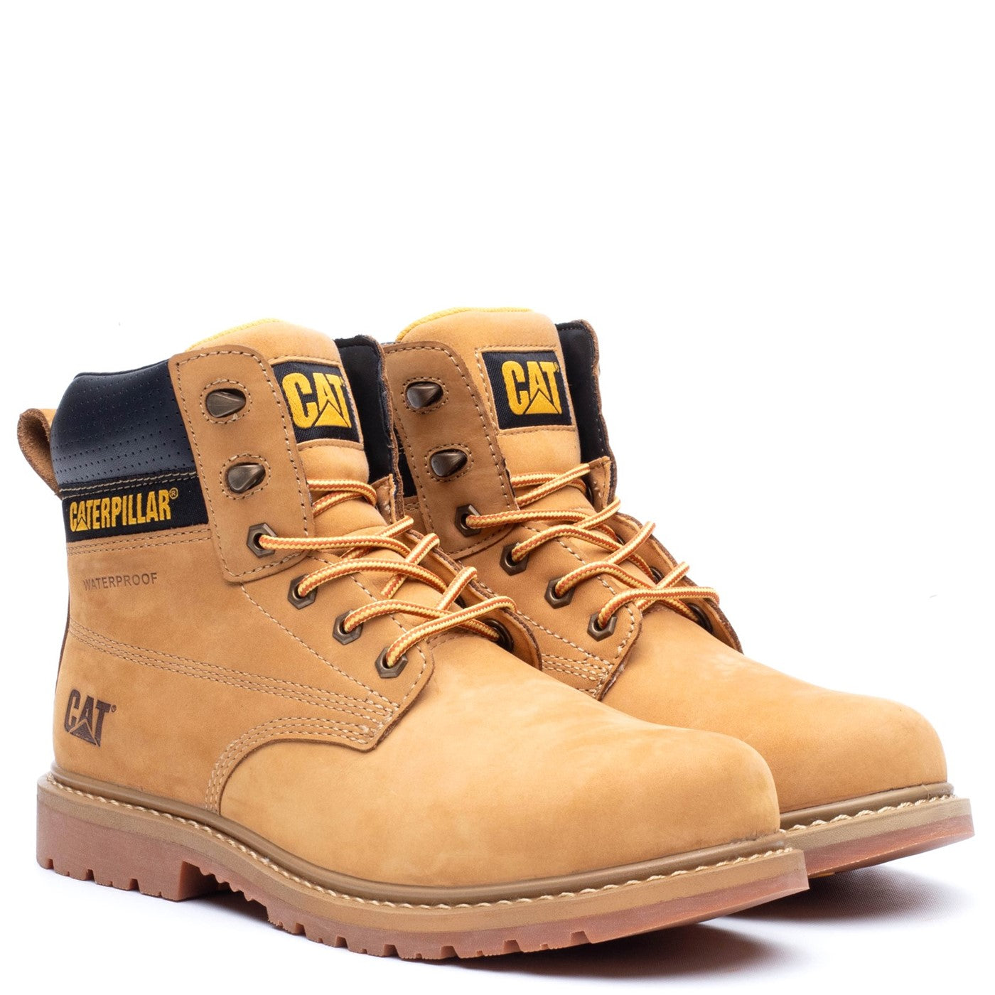 Caterpillar Silva Lace up Occupational Work Boot  Honey