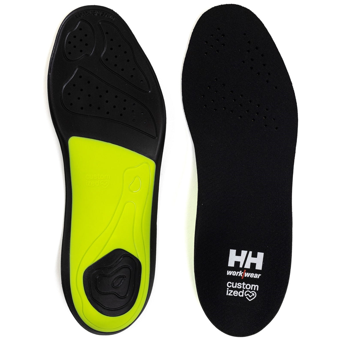 Helly Hansen Workwear Dynamic Arch Insole - Medium  Black/ Dark Lime