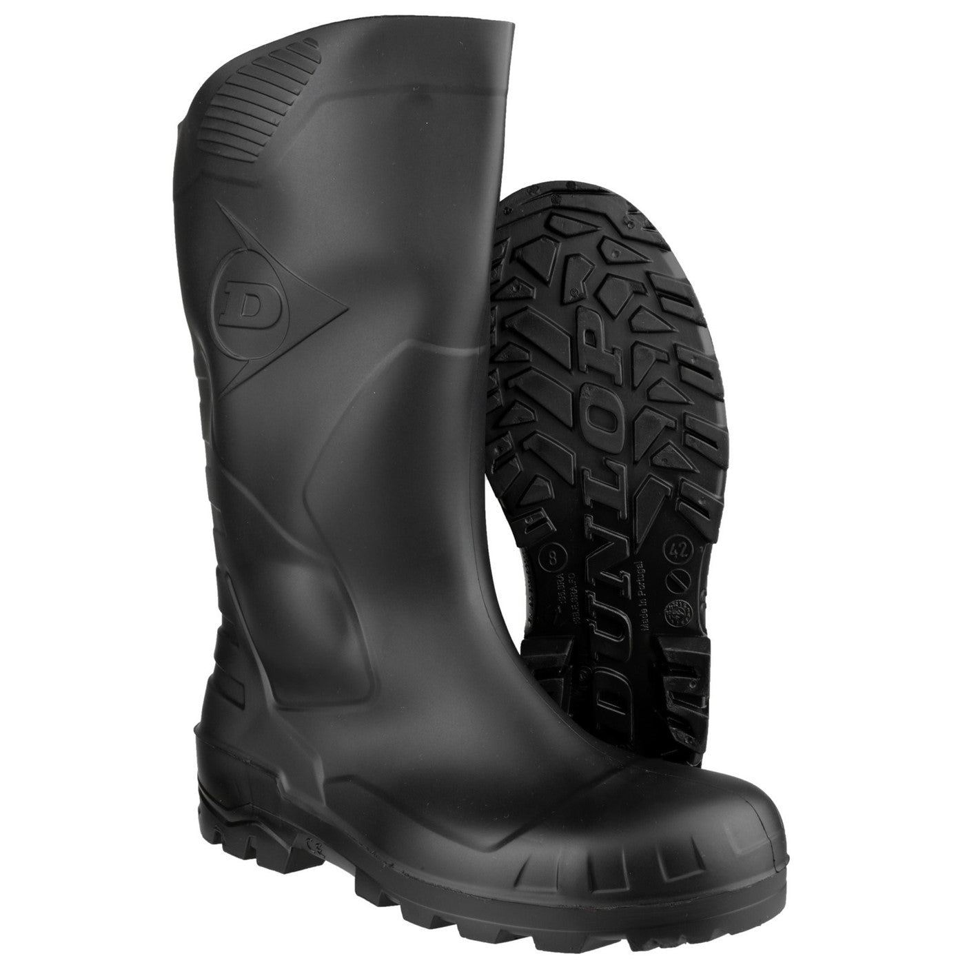 Dunlop Devon Full Safety Wellington S5 Black