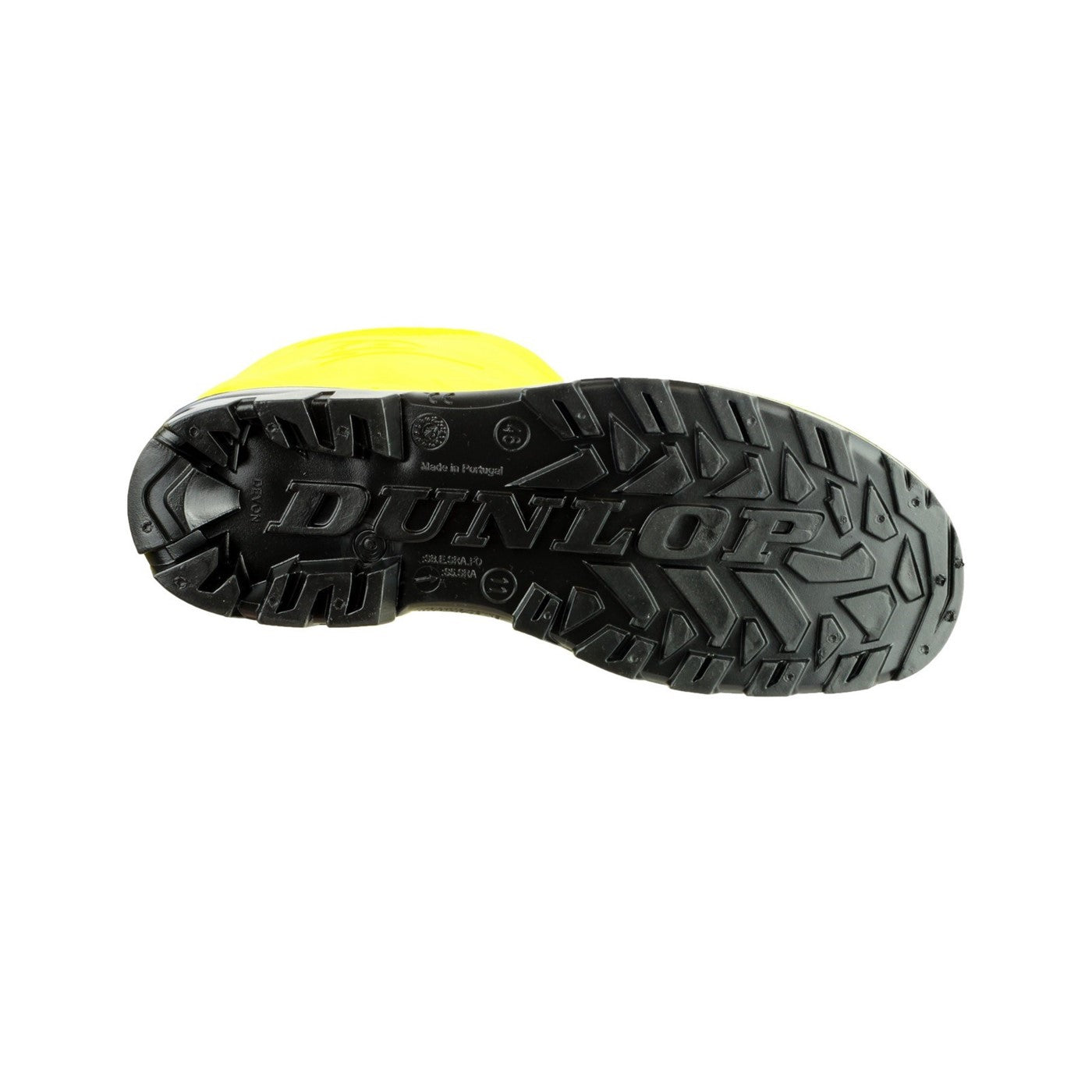 Dunlop Devon Full Safety Wellington S5 Yellow/Black