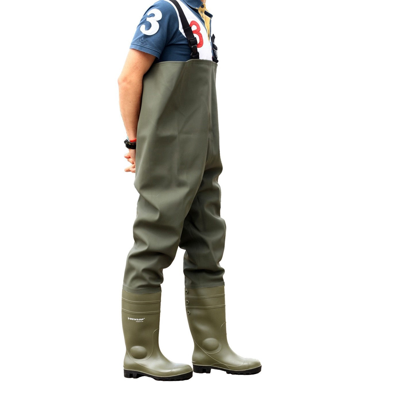 Dunlop Chest Wader 142 VP PT S5 Green