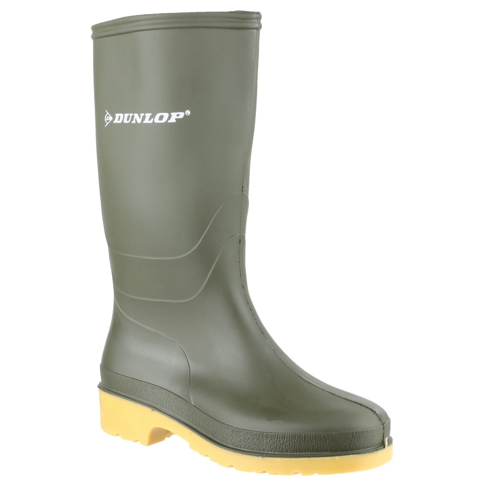 Dunlop Dulls Wellington Boot  Green
