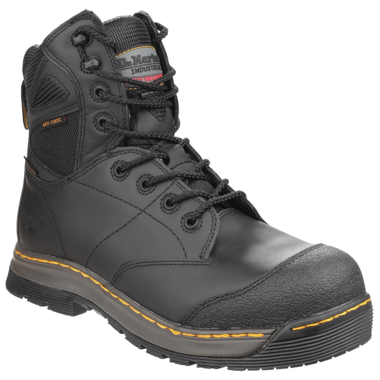 Dr Martens Torrent St 8 Tie Boot New Dallas Hydro S3 Black