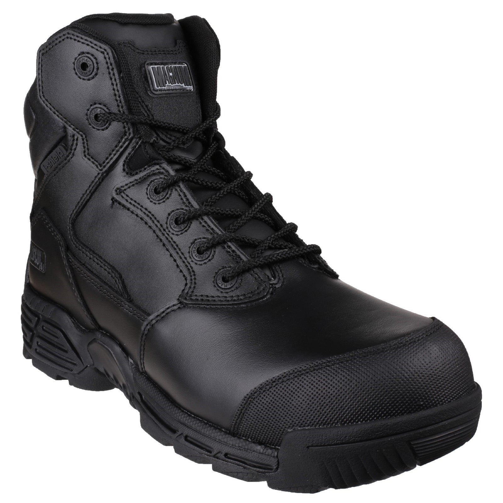 Magnum Stealth Force 6.0 Side-Zip CT CP Uniform Safety Boot S3 Black