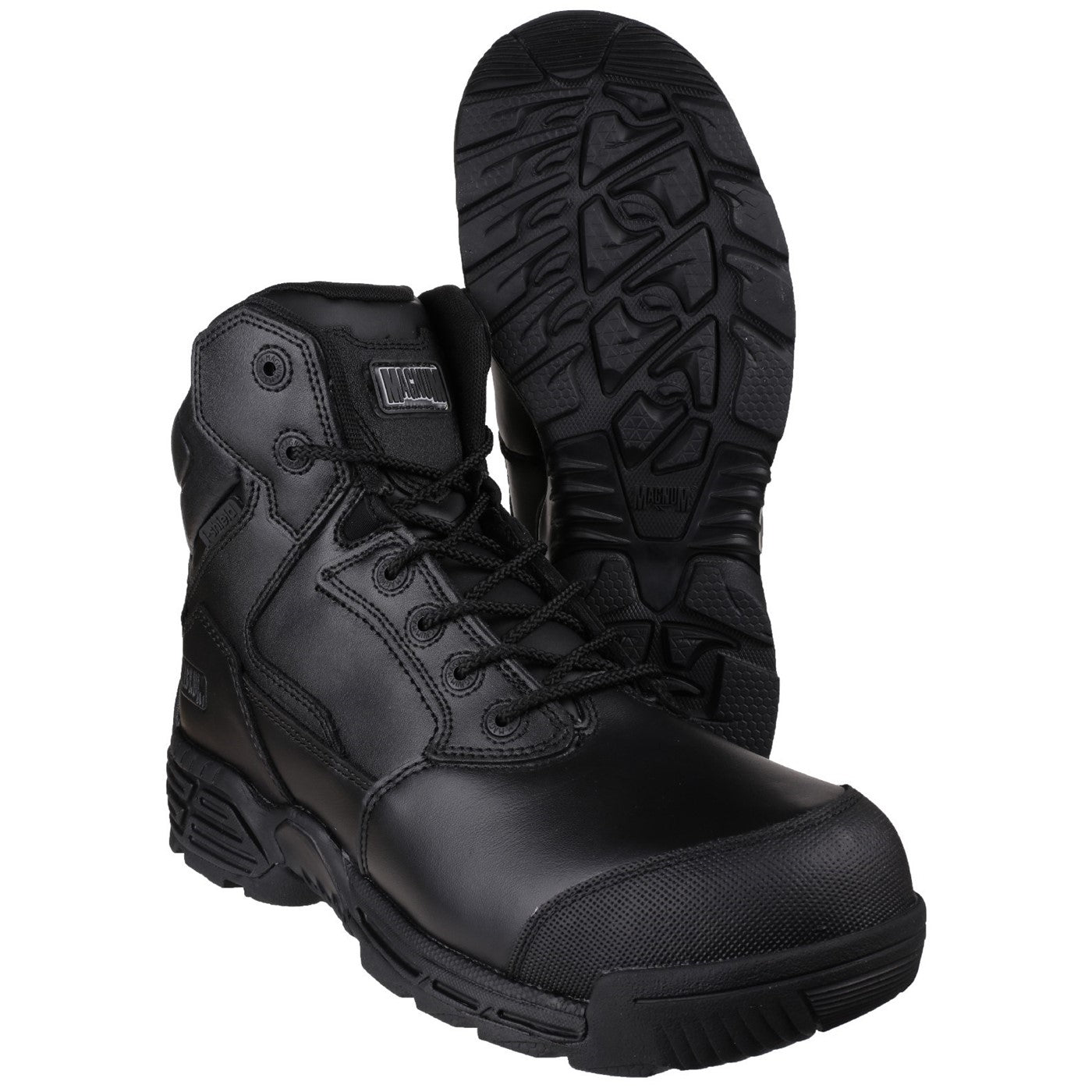 Magnum Stealth Force 6.0 Side-Zip CT CP Uniform Safety Boot S3 Black
