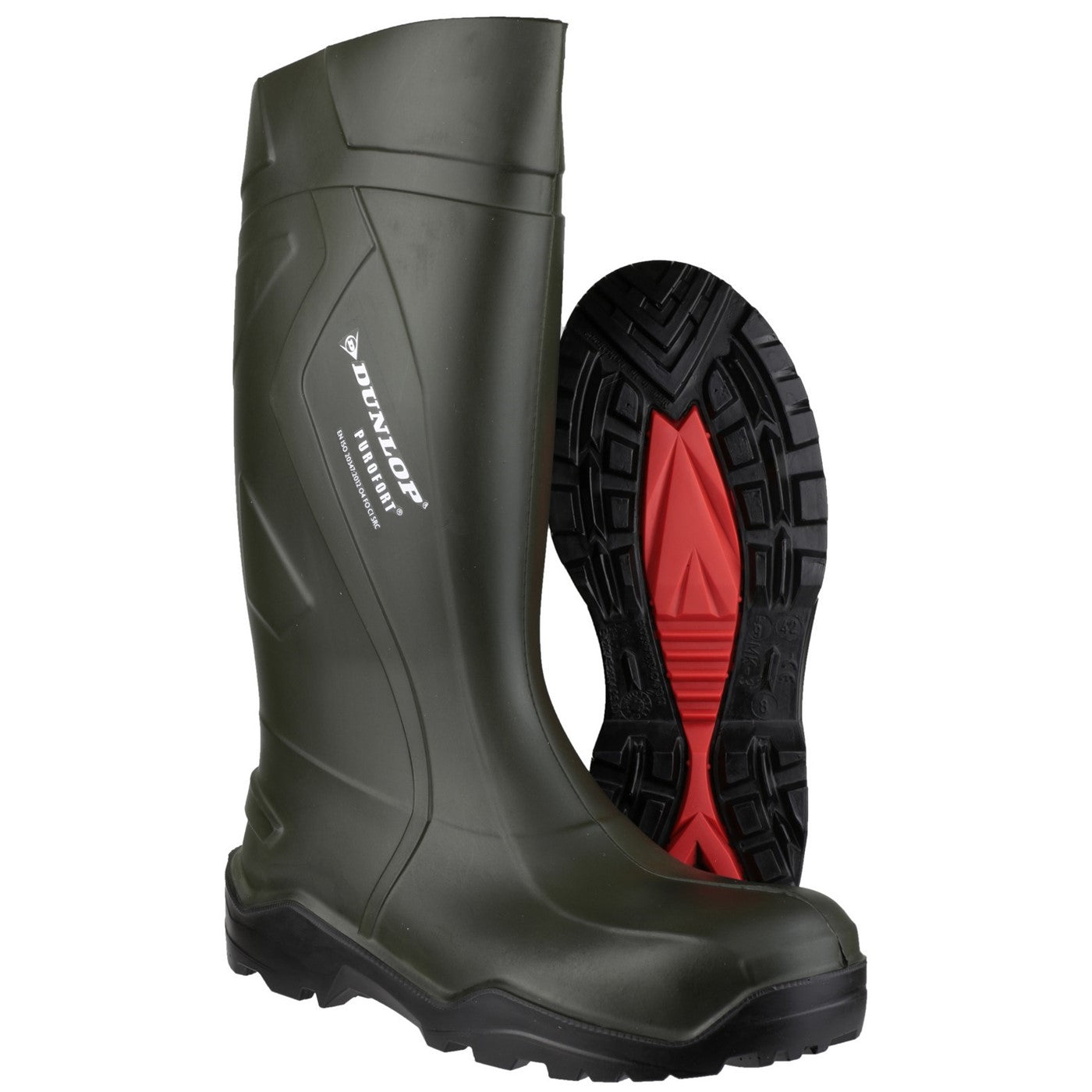 Dunlop Purofort+ Wellington O4 Green