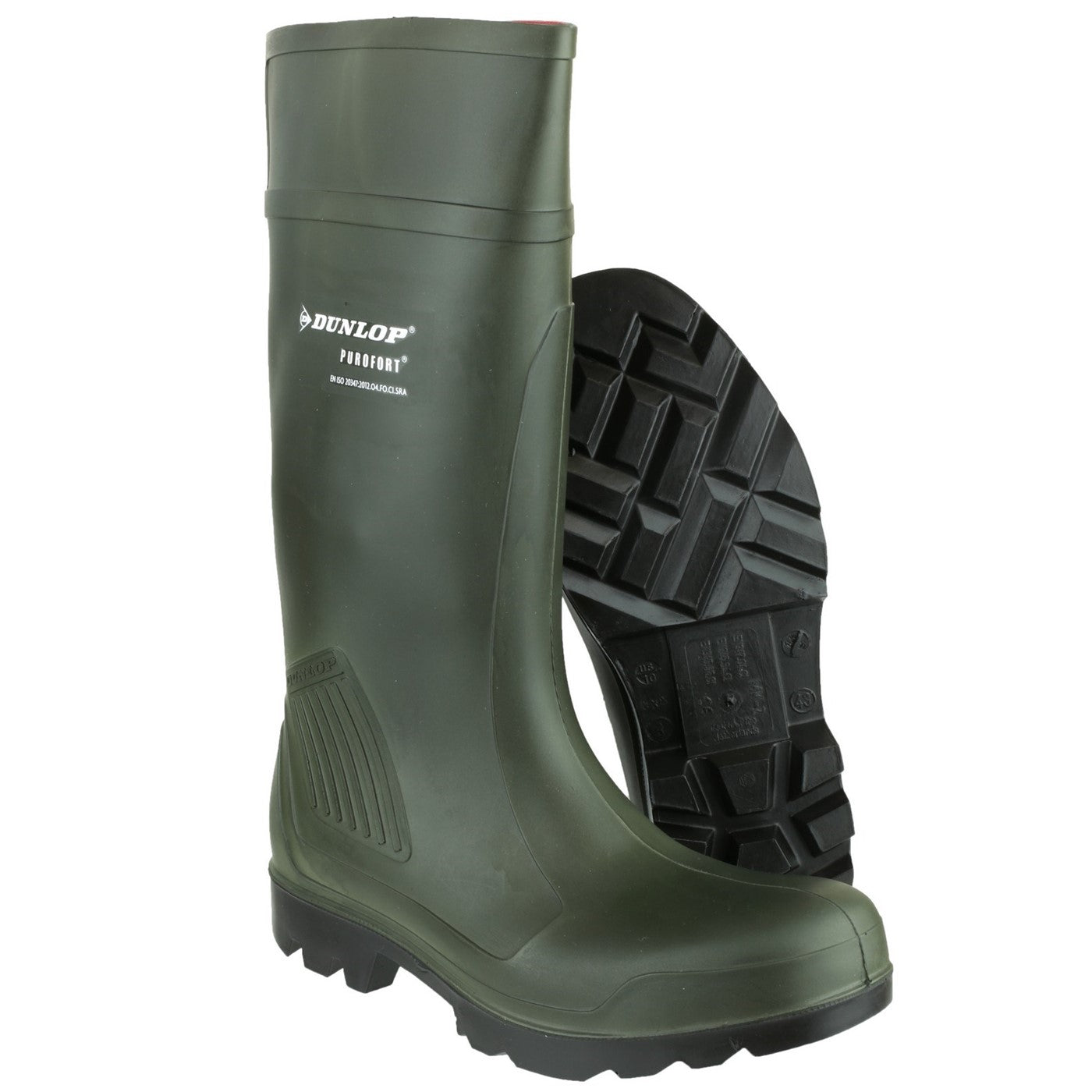 Dunlop Purofort Professional Wellington  Green