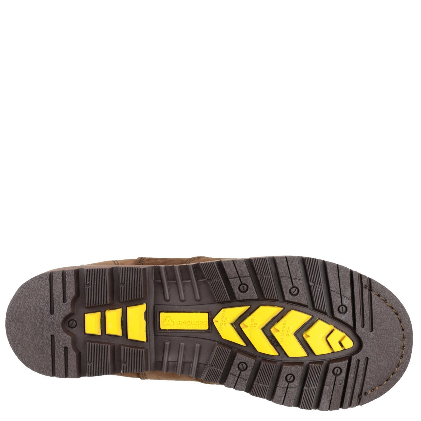 Amblers Safety FS225 Goodyear Welted Waterproof Pull On Chelsea Safety Boot S3 Brown