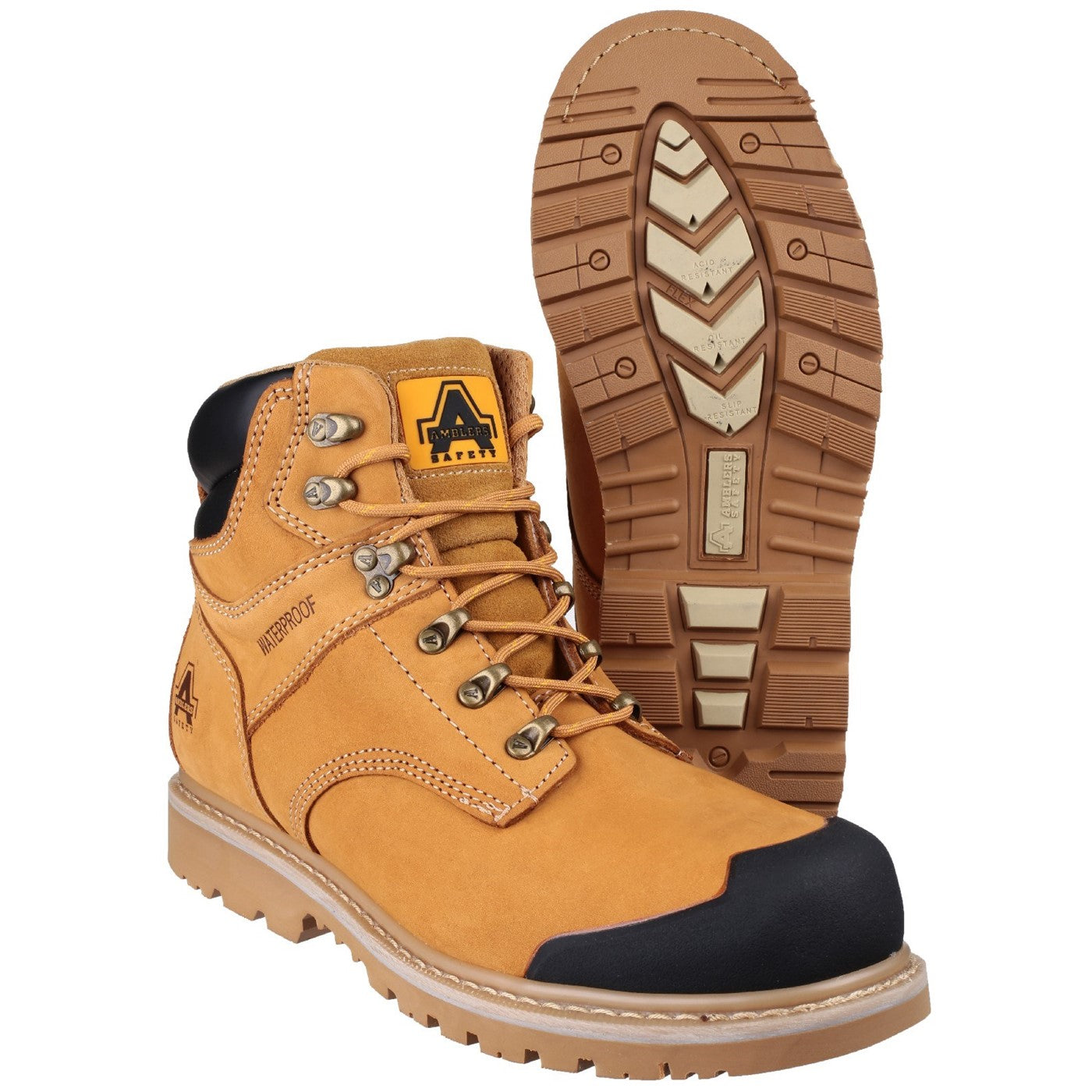 Amblers Safety FS226 Industrial Safety Boot S3 Honey