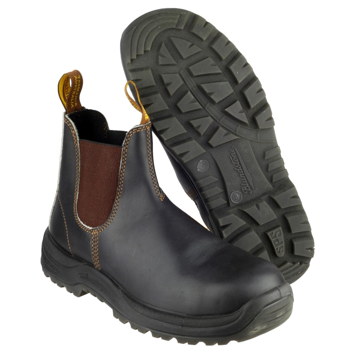Blundstone 192 Industrial Safety Boot SB Stout Brown