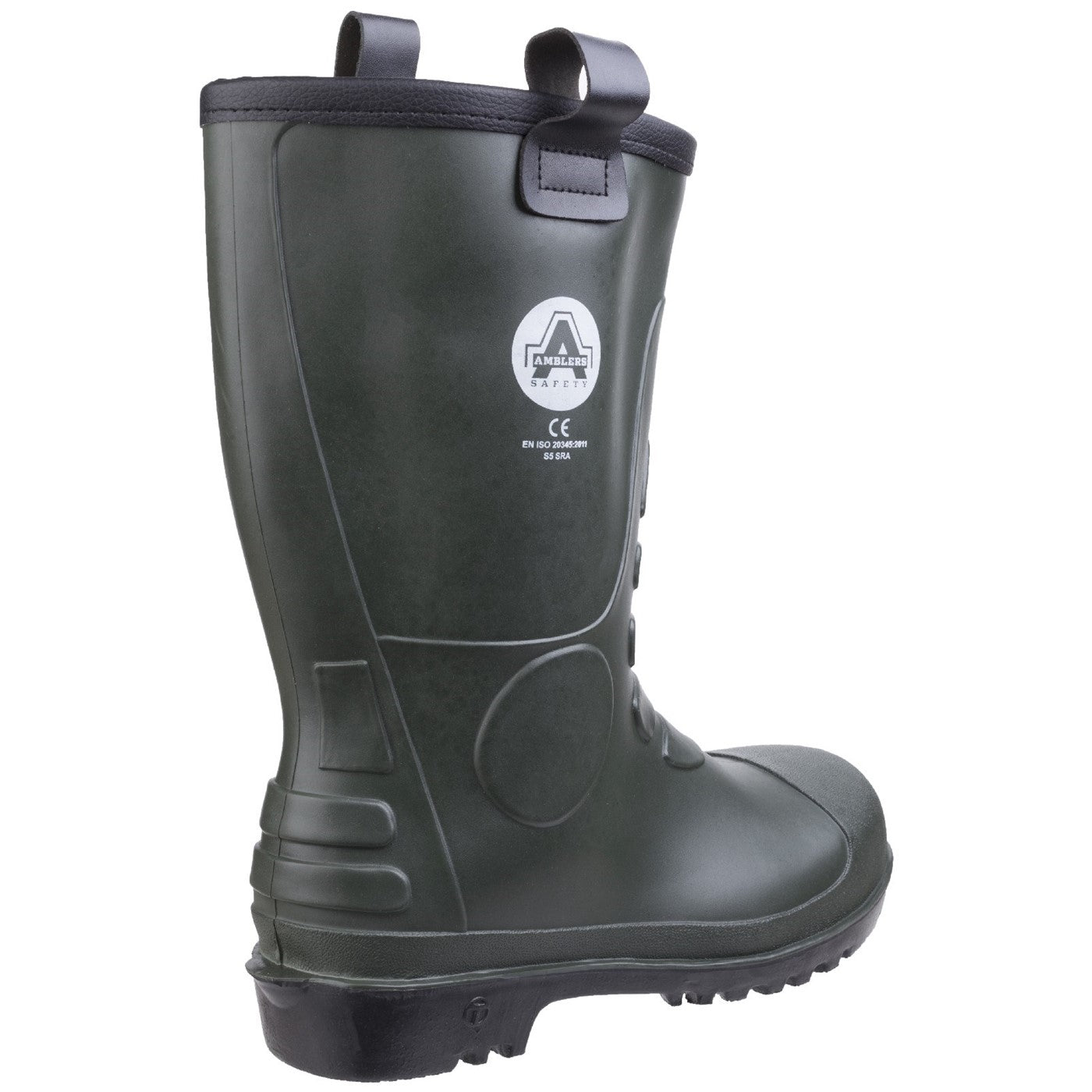 Amblers Safety FS97 PVC Rigger Safety Boot S5 Green