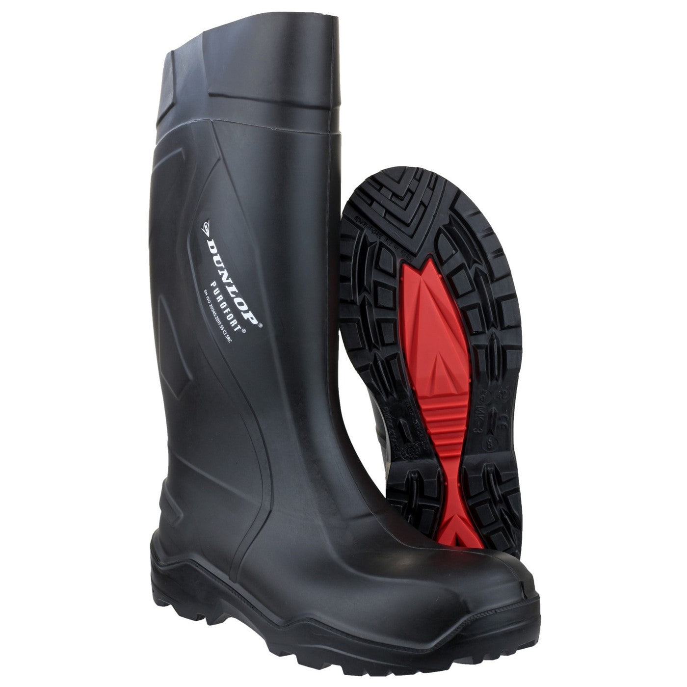 Dunlop Purofort+ Full Safety Wellington S5 Black