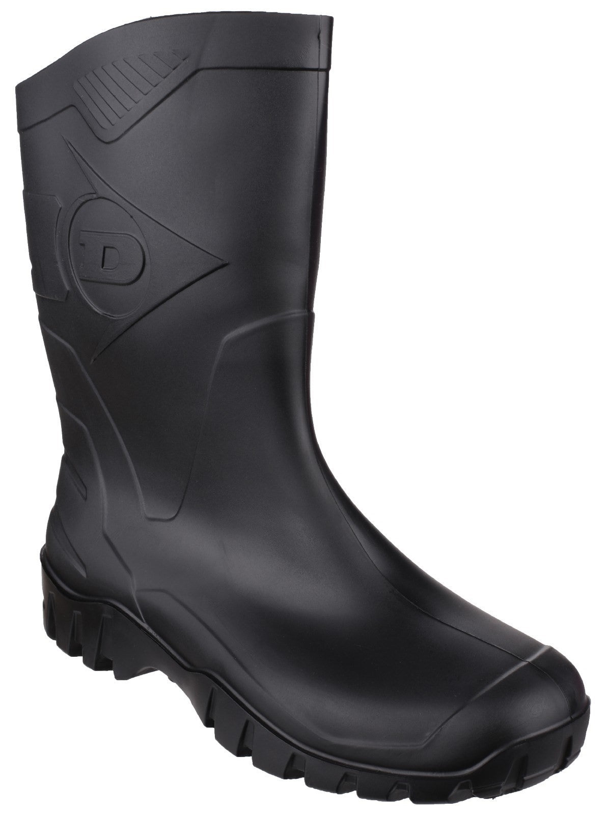 Dunlop Dee Calf Length Wellington  Black