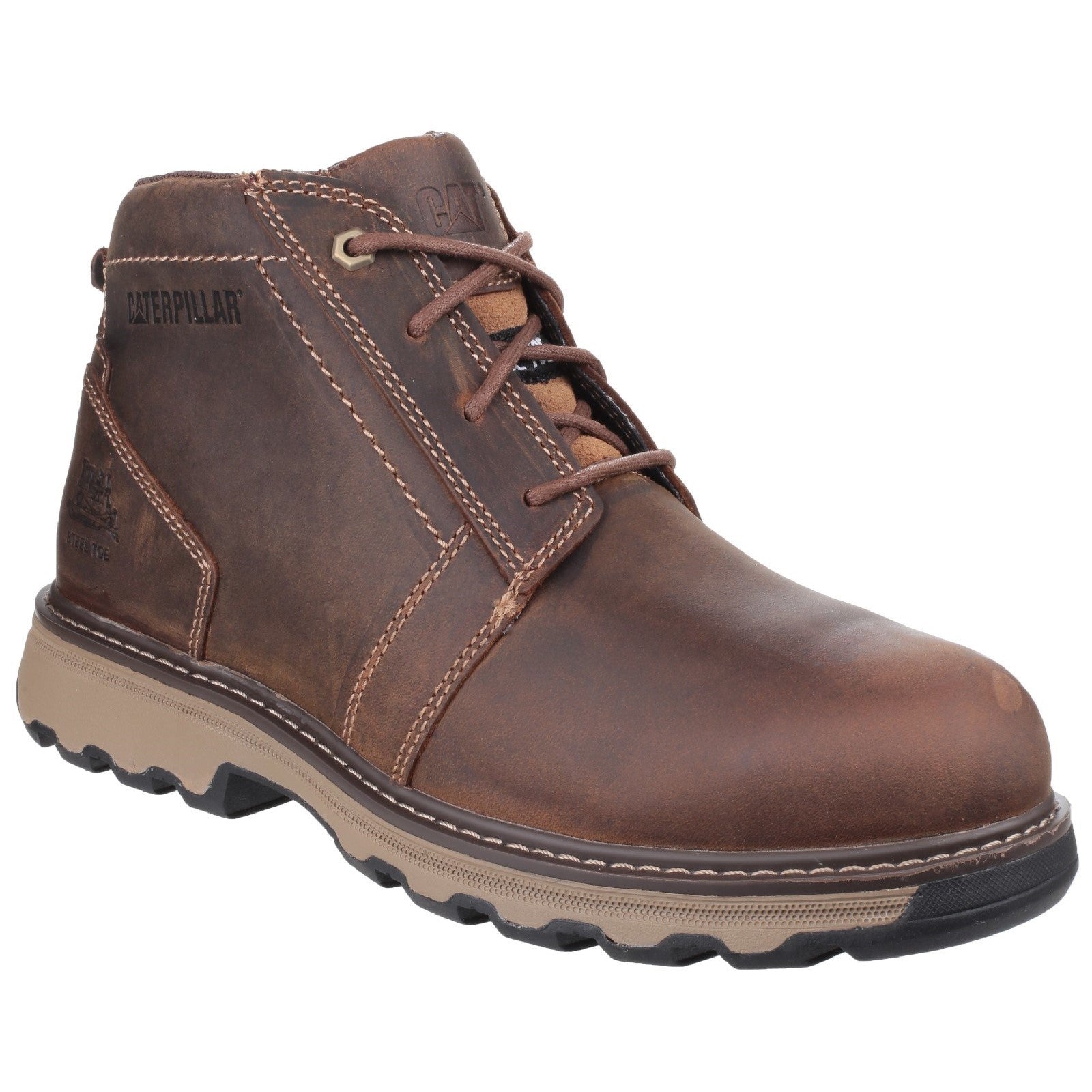 Caterpillar Parker Safety Boot S1 Dark Beige