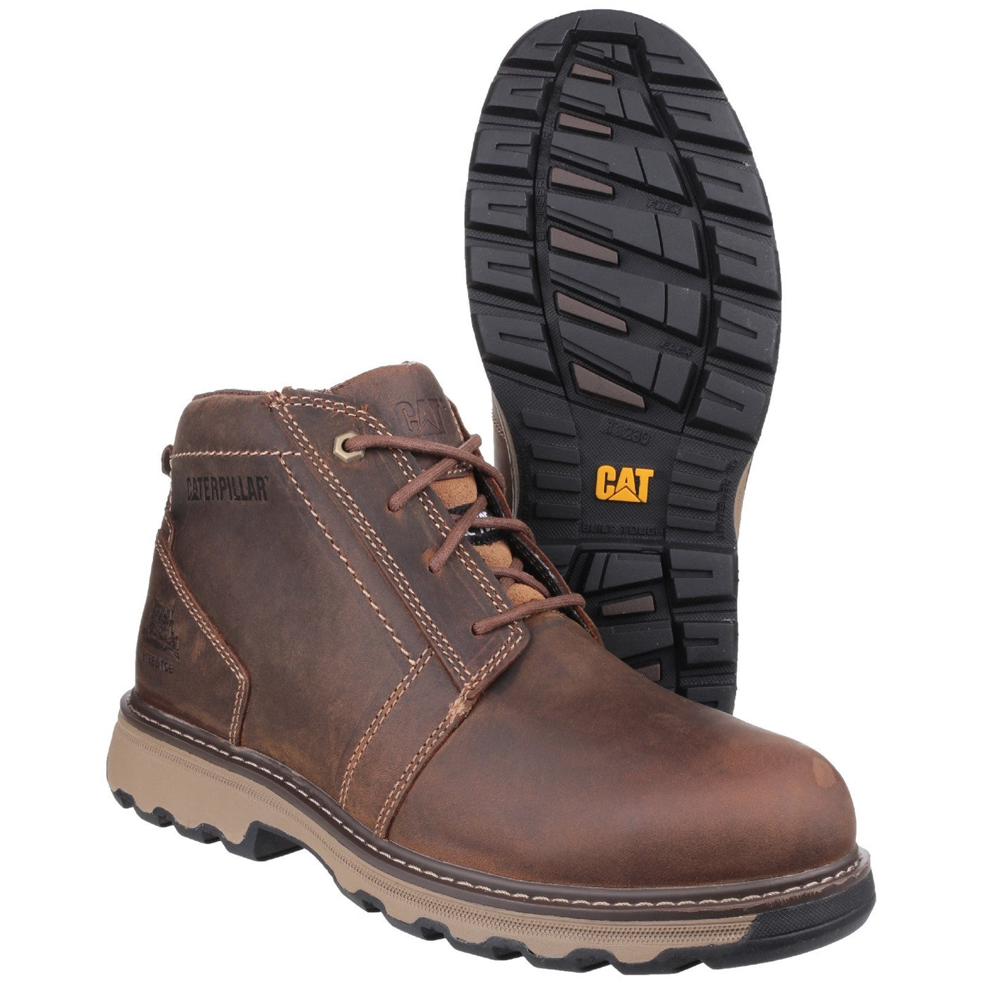 Caterpillar Parker Safety Boot S1 Dark Beige