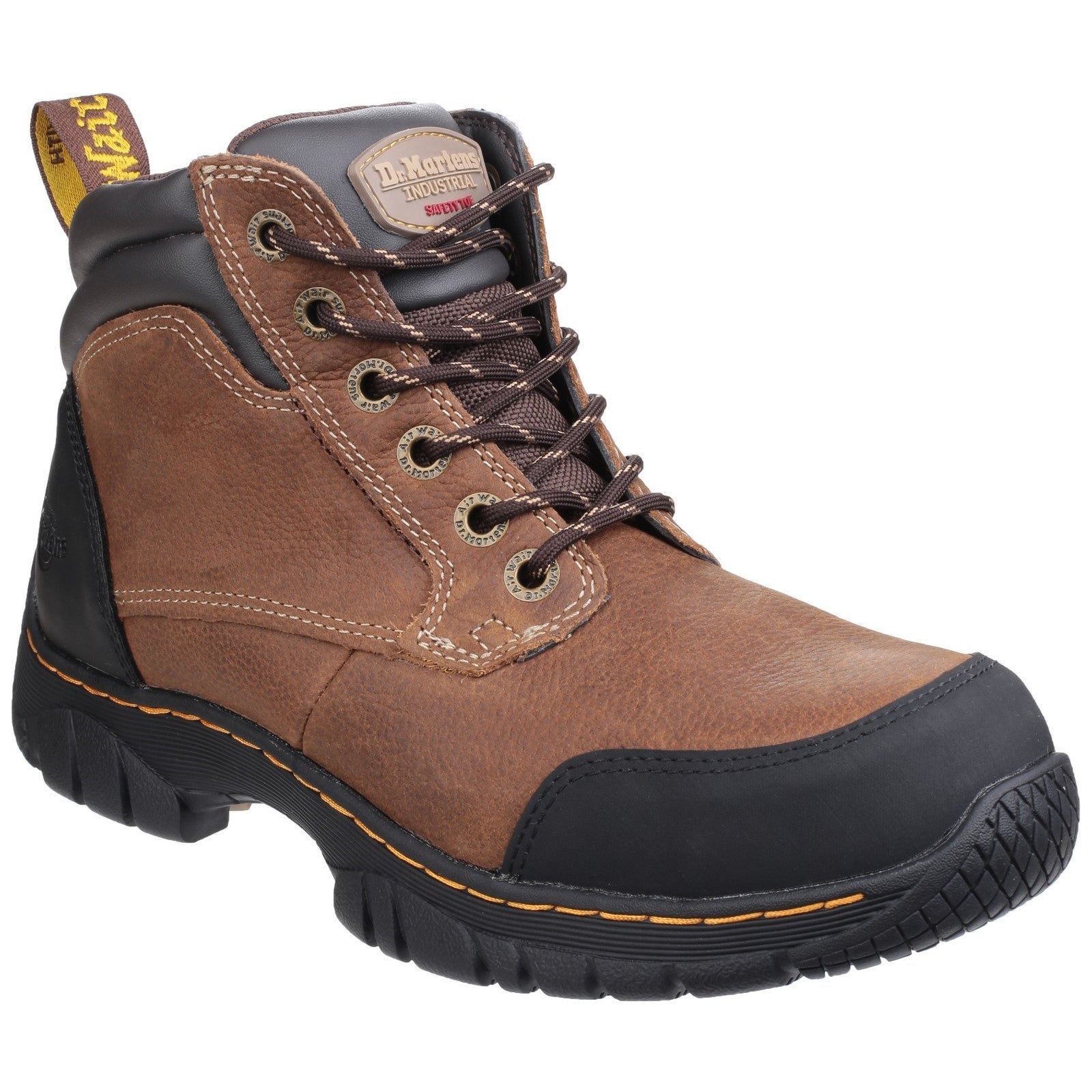 Dr Martens Riverton SB Lace up Hiker Safety Boot SB Brown