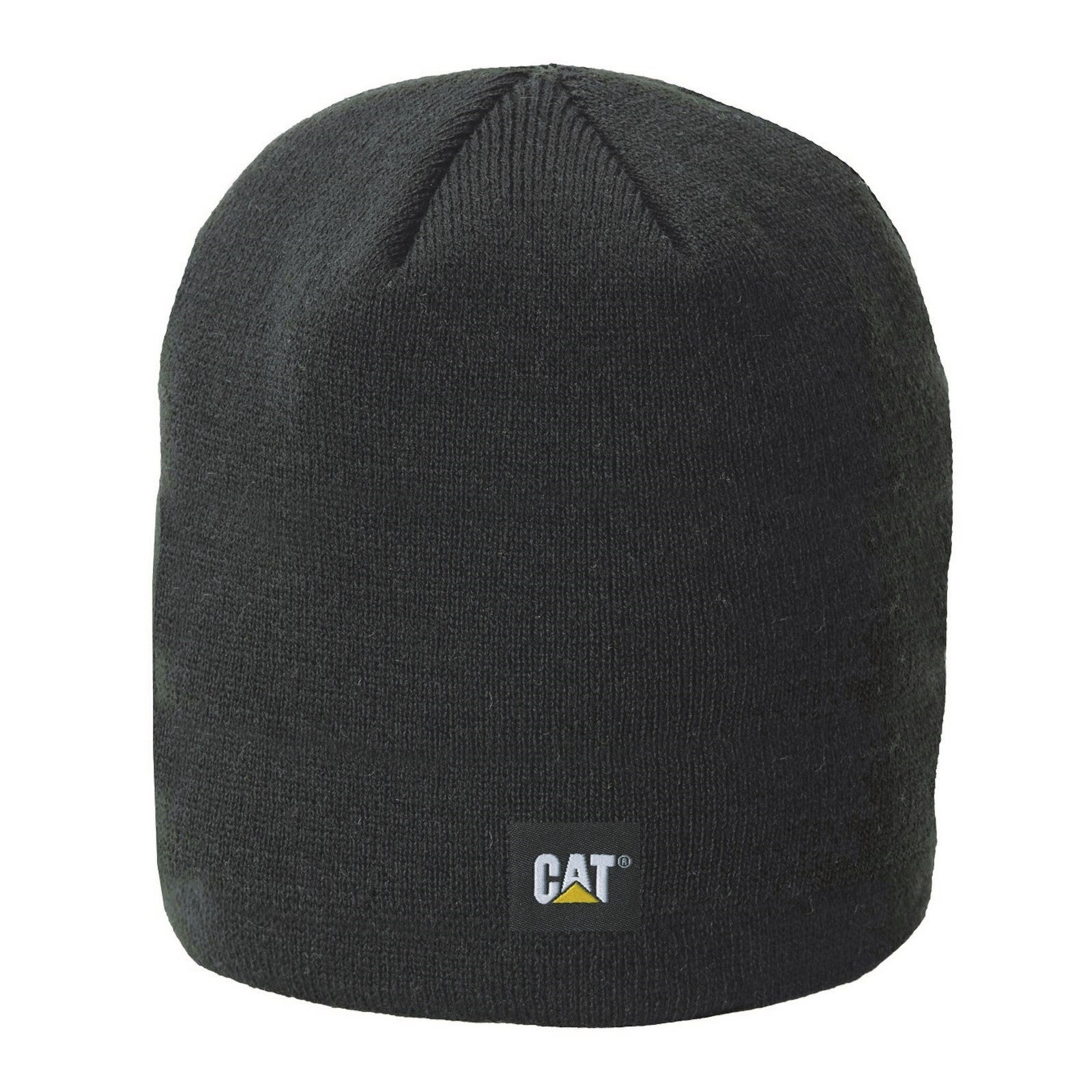 Caterpillar Logo Knit Cap  Black