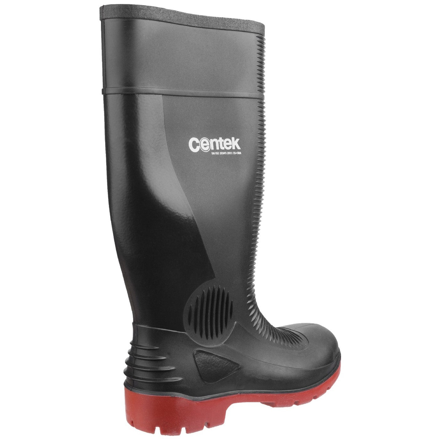 Centek FS338 Compactor Waterproof Safety Wellington S5 Black