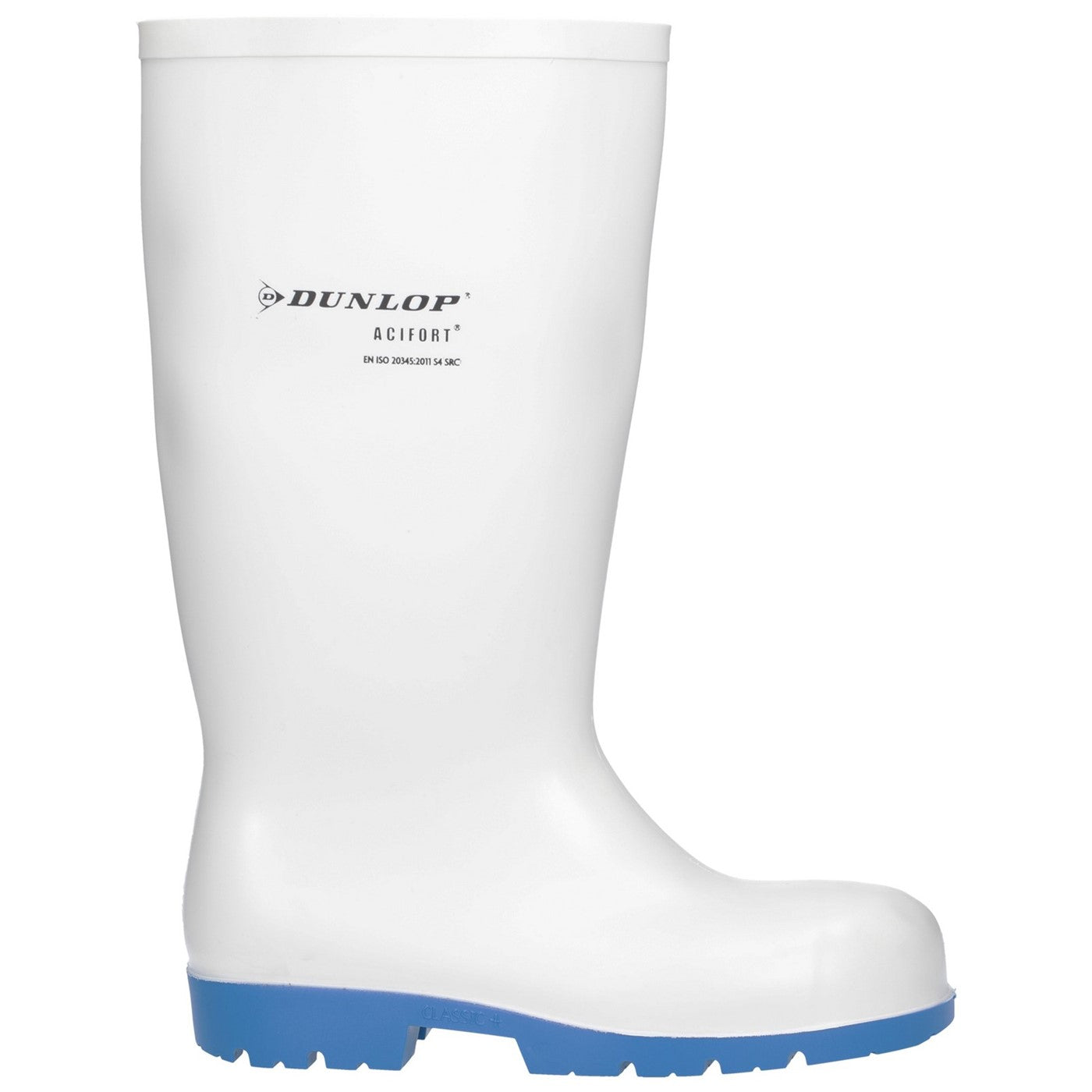 Dunlop Acifort Classic+ Waterproof Safety Wellington S4 White