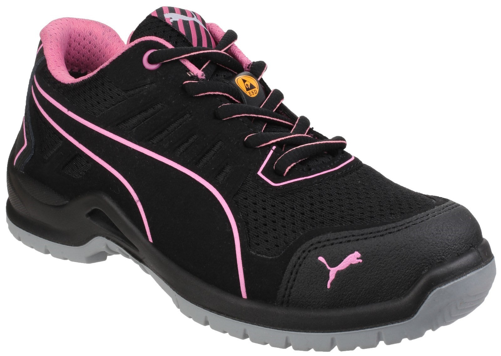 Puma Safety Fuse Tech Lightweight Ladies Safety Trainer S1 Black