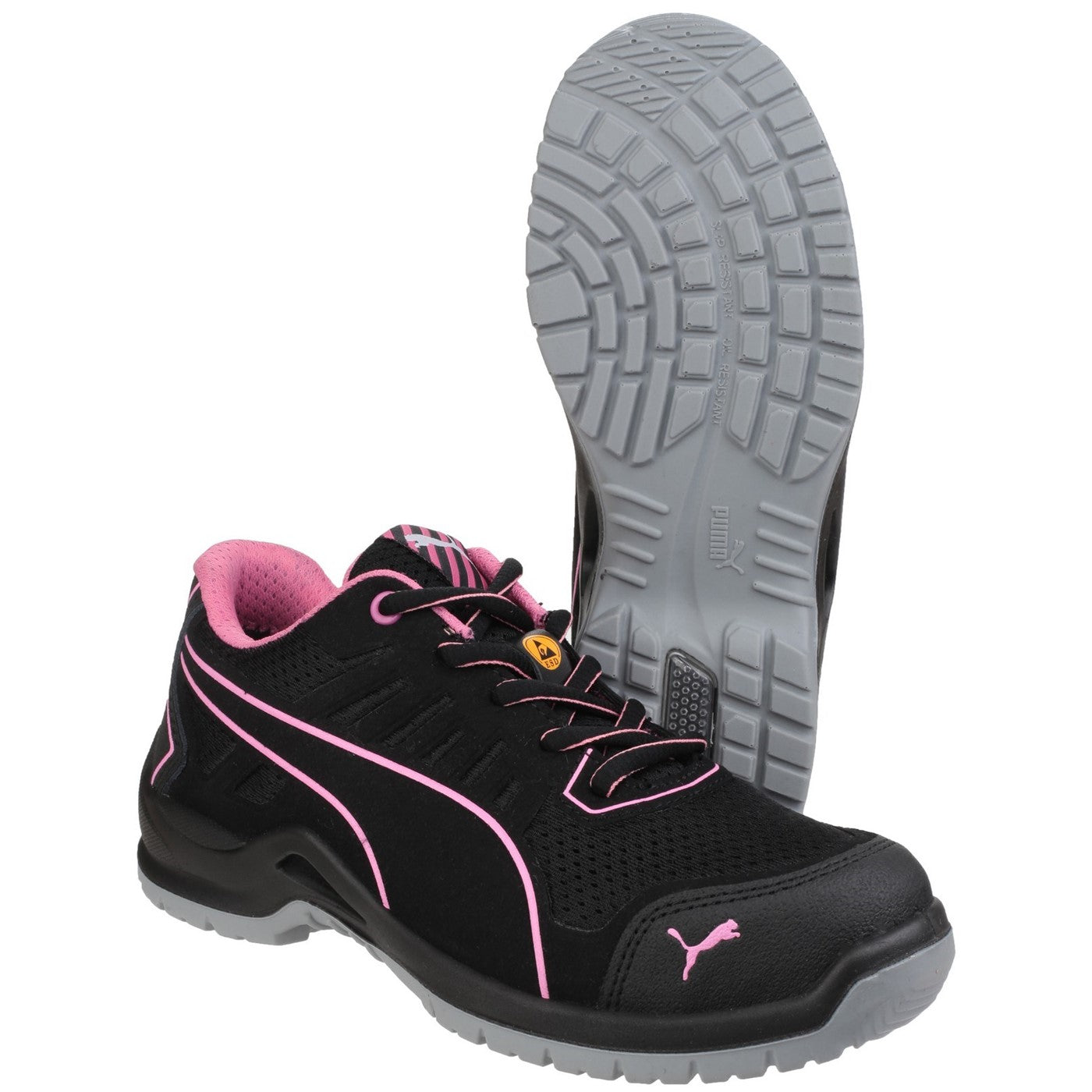 Puma Safety Fuse Tech Lightweight Ladies Safety Trainer S1 Black