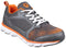 Amblers Safety AS707 Lightweight Non Leather Safety Trainer S1 Grey/Orange