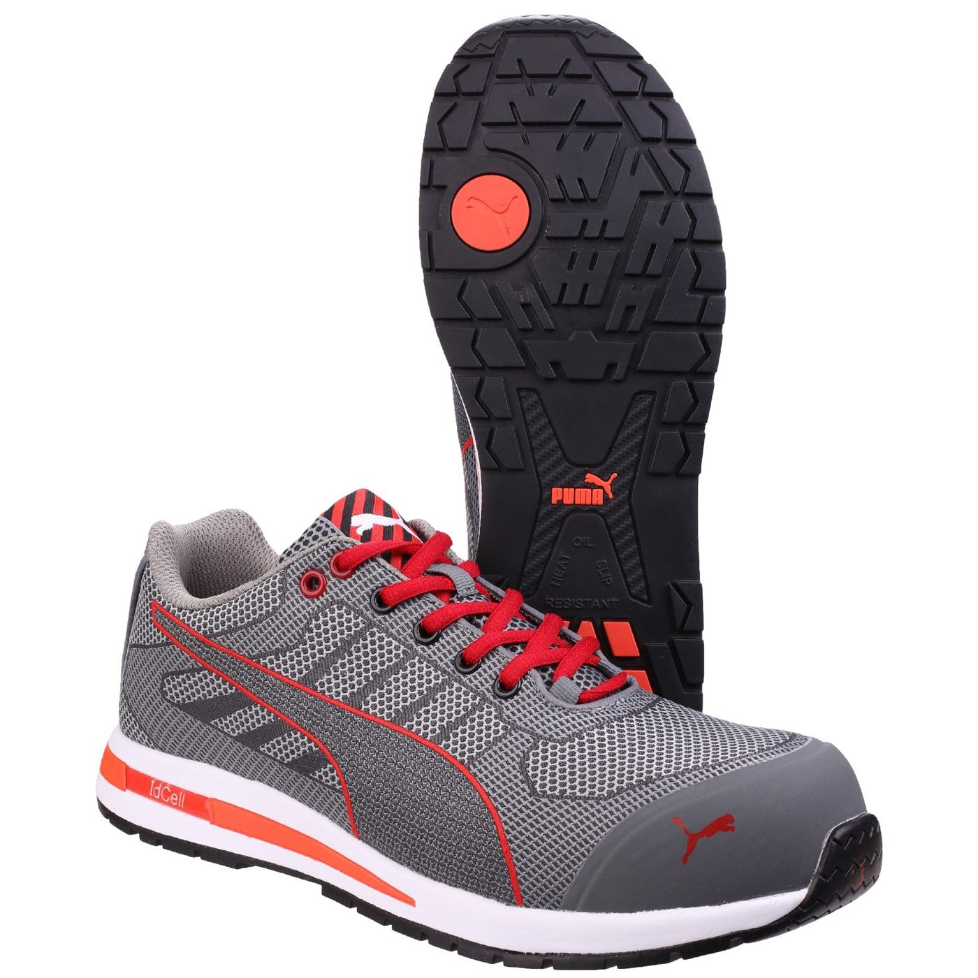 Puma Safety Xelerate Knit Low Safety Trainer S1 Grey