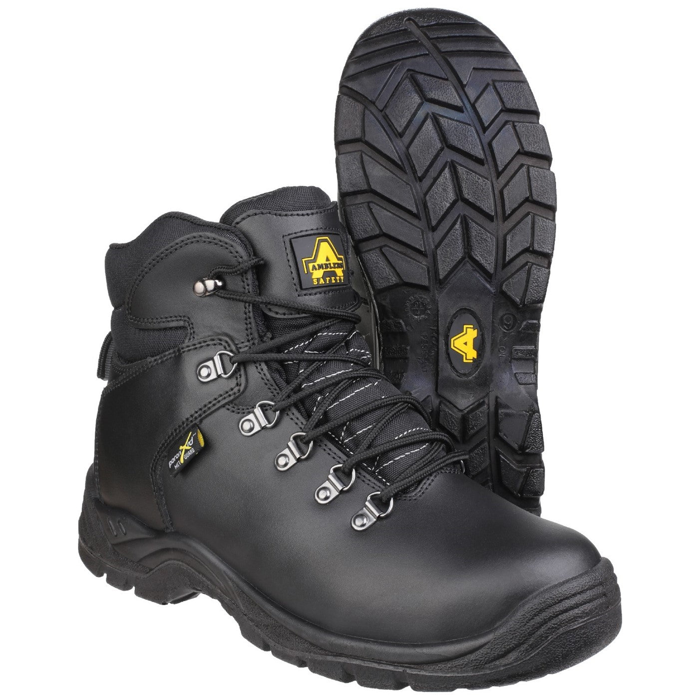 Amblers Safety AS335 Poron XRD Internal Metatarsal Safety Boot S3 Black